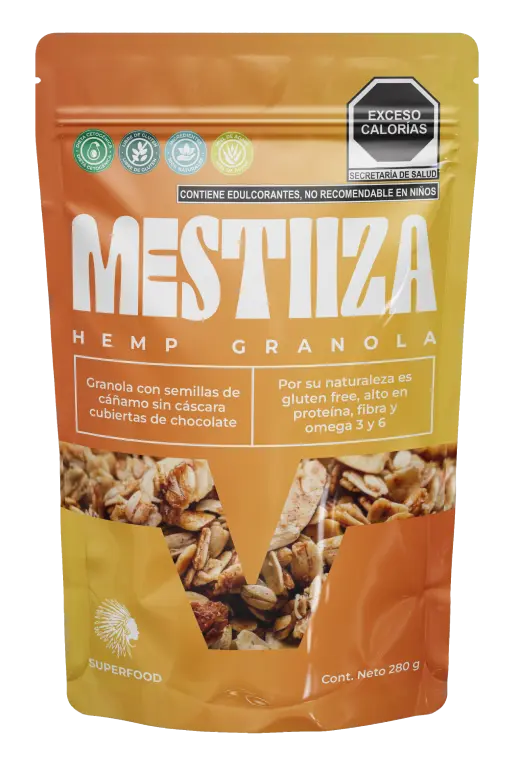 Granola con hemp hearts