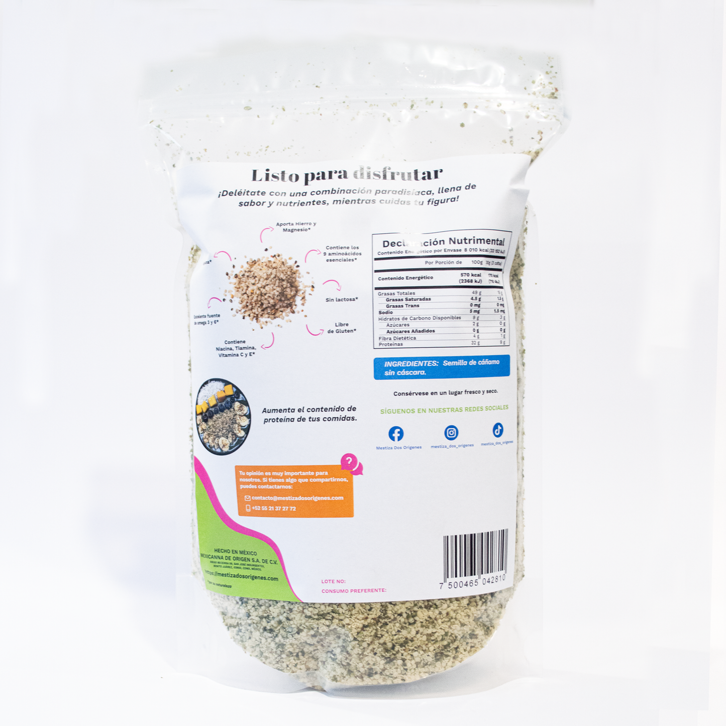 Hemp Hearts | Naturales 1400