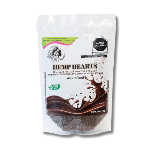 Hemp Hearts | Chocolate con leche 1000